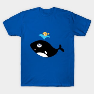 Whale versus Fish T-Shirt